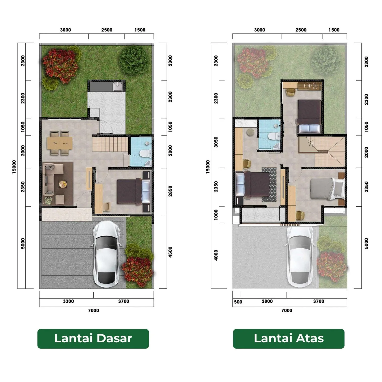 Tipe A 85-105 Cluster Garnet – Permata Cimanggis Depok (2)